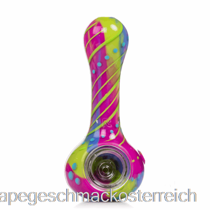 Eyce Oraflex Floraler Silikonlöffel Zuckerwatte (blau / Grün / Lila) Vape-Geschmack